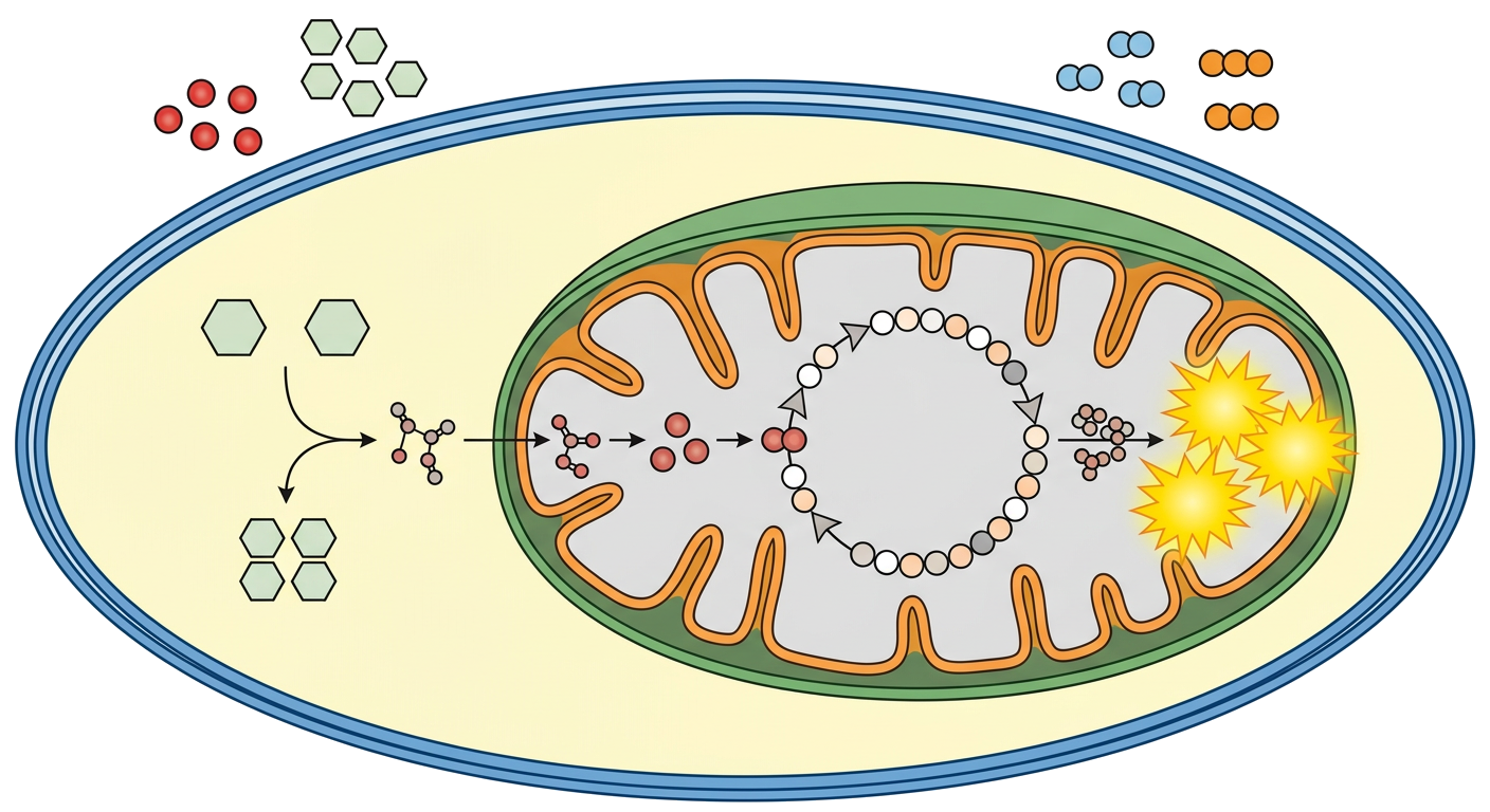 Cellular Respiration Overview Diagram