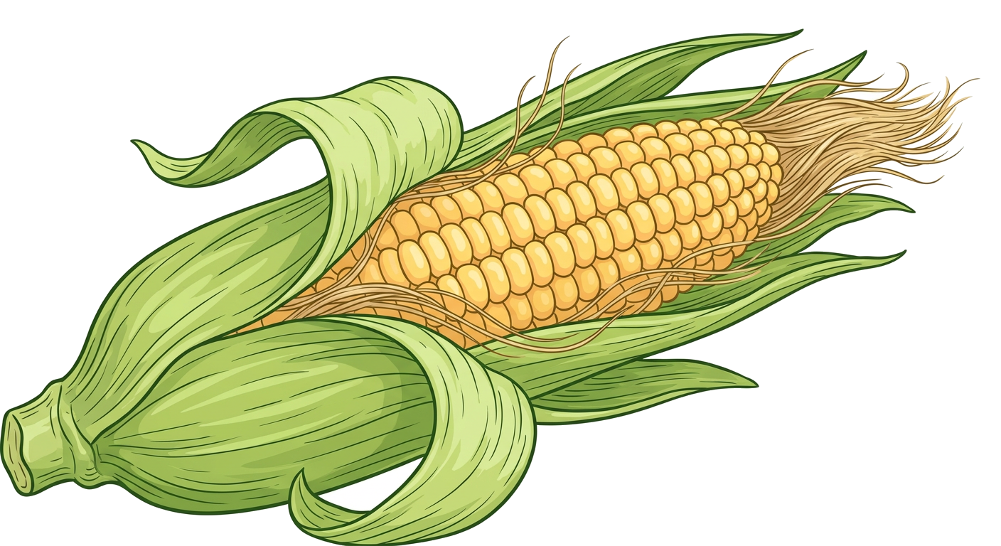 Corn Ear Diagram