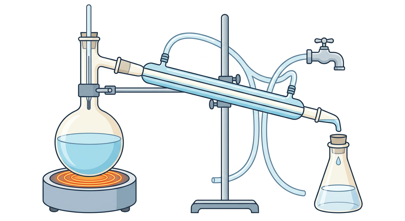 Distillation Apparatus Diagram