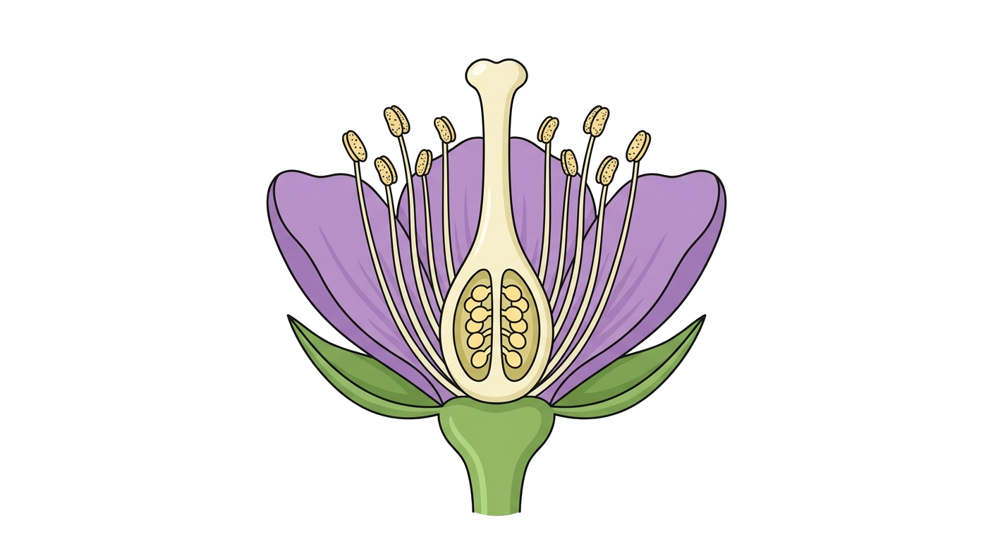 Flower Cross Section