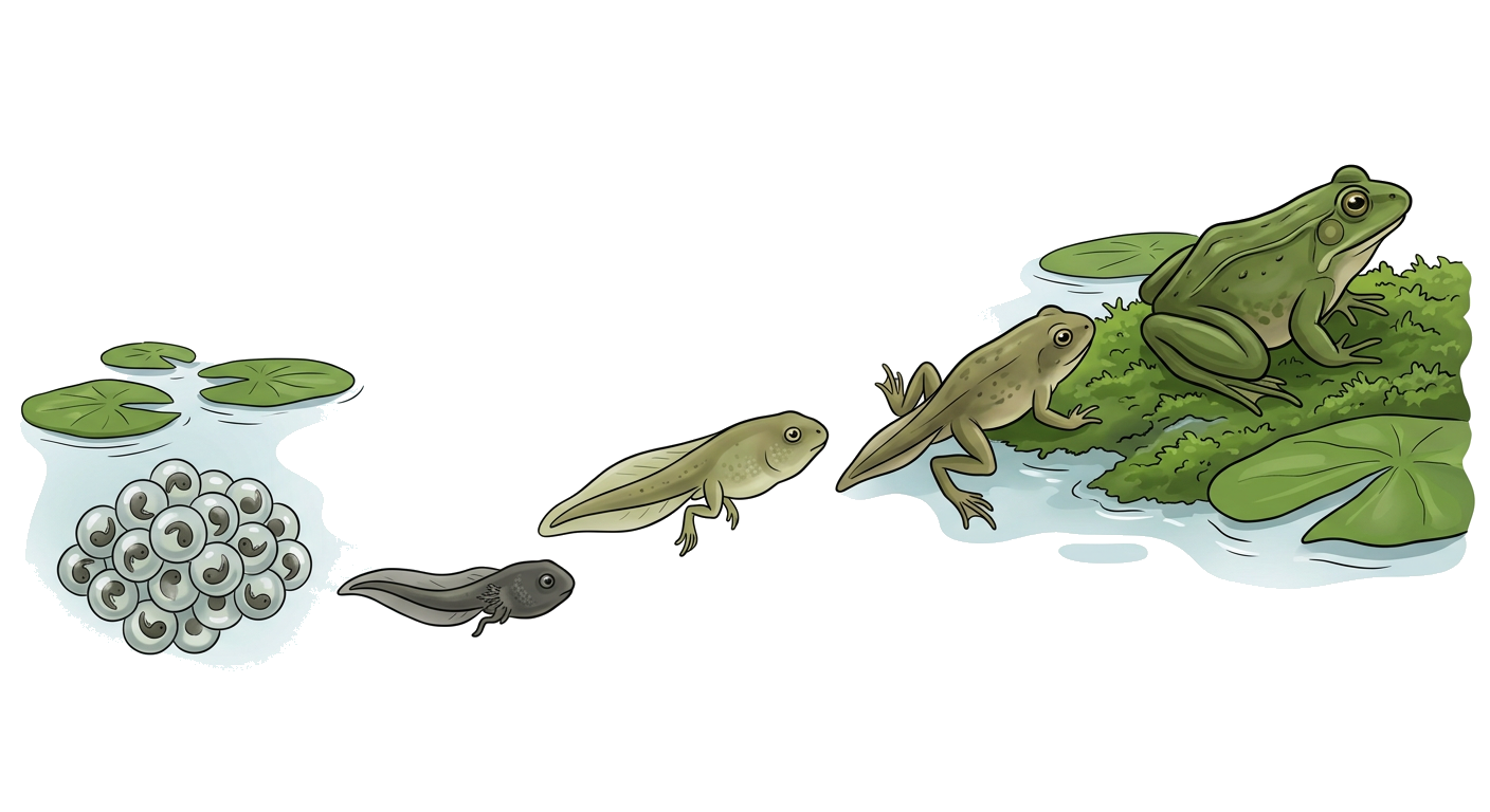 Frog Life Cycle Diagram