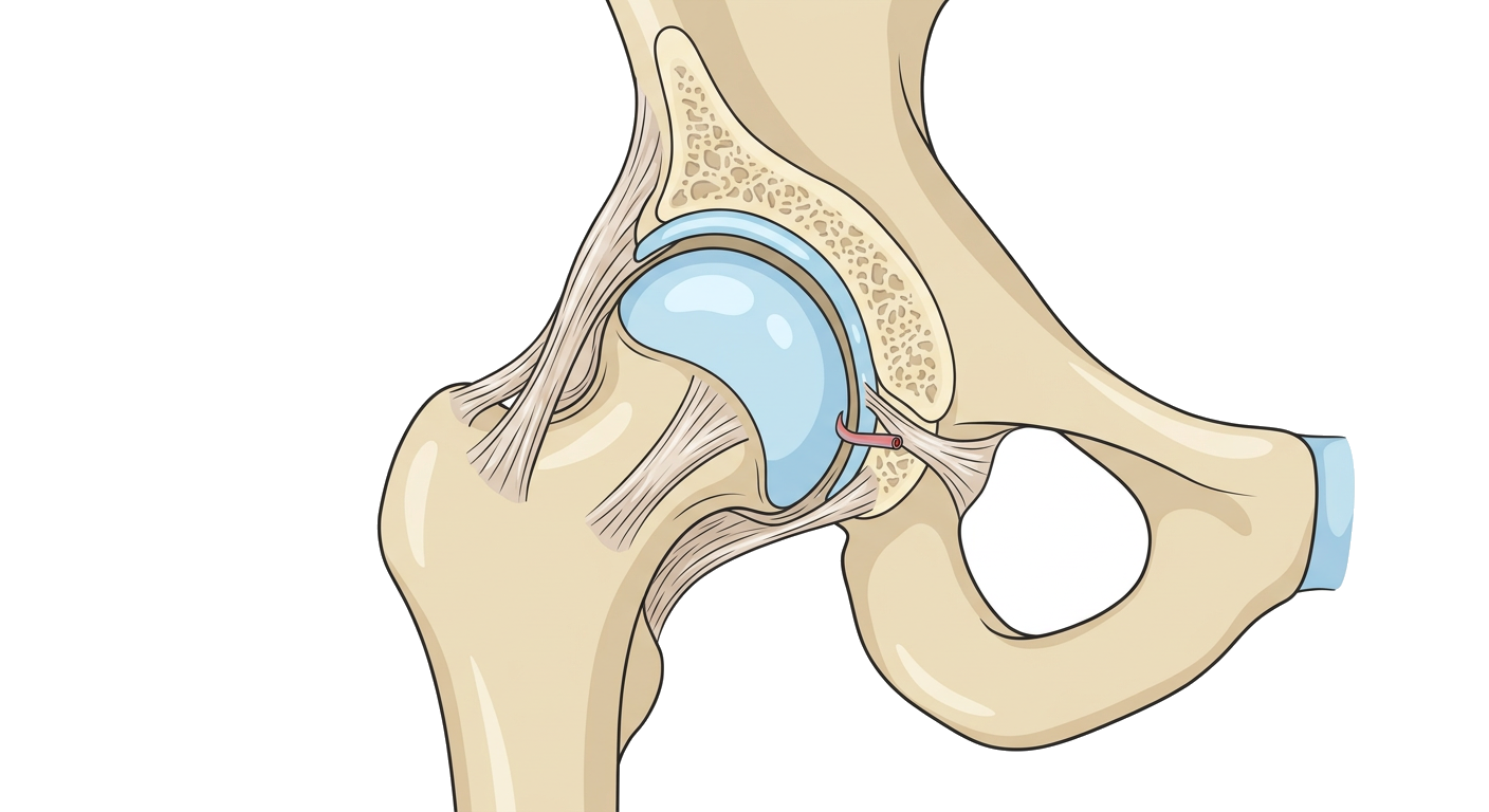 Human Hip Joint Cross Section