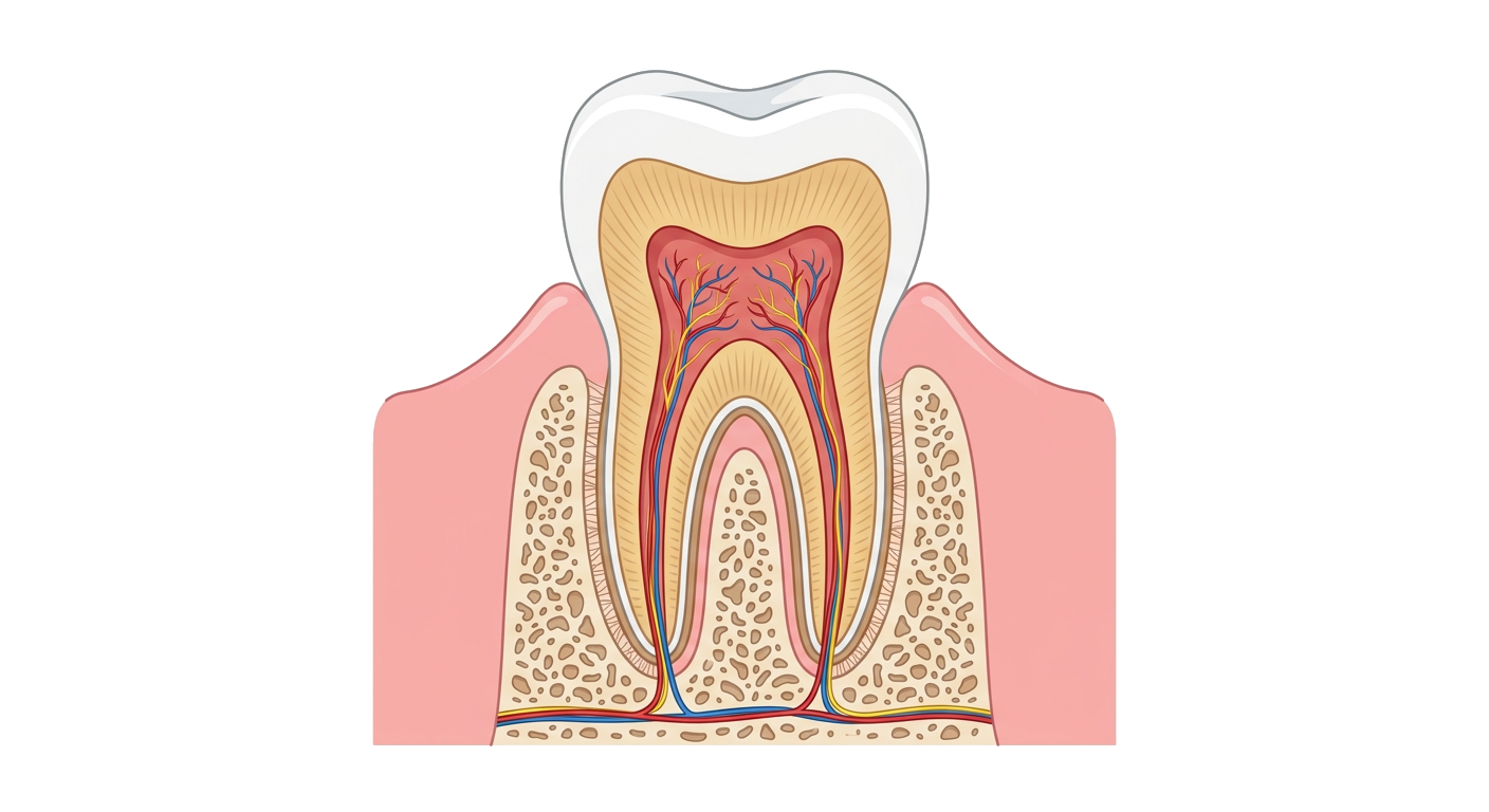 Human Tooth Cross Section