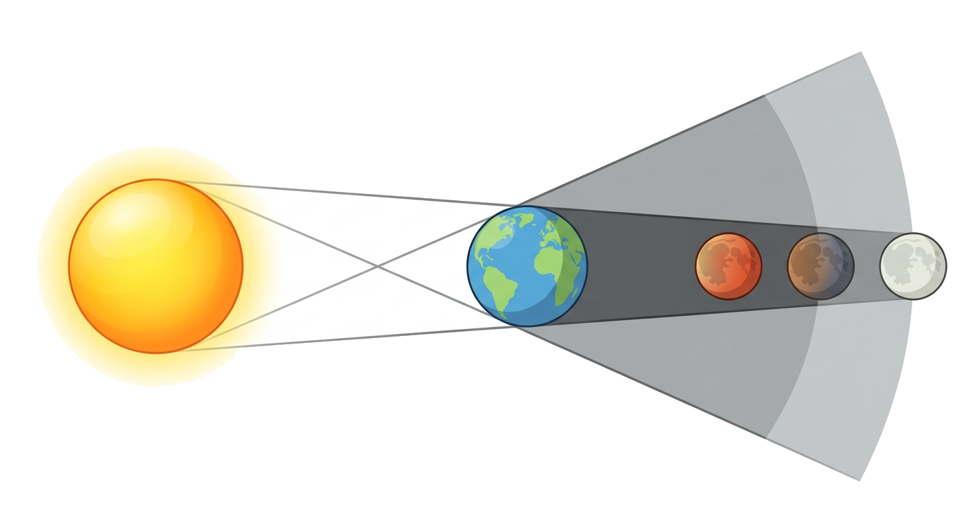 Lunar Eclipse Diagram