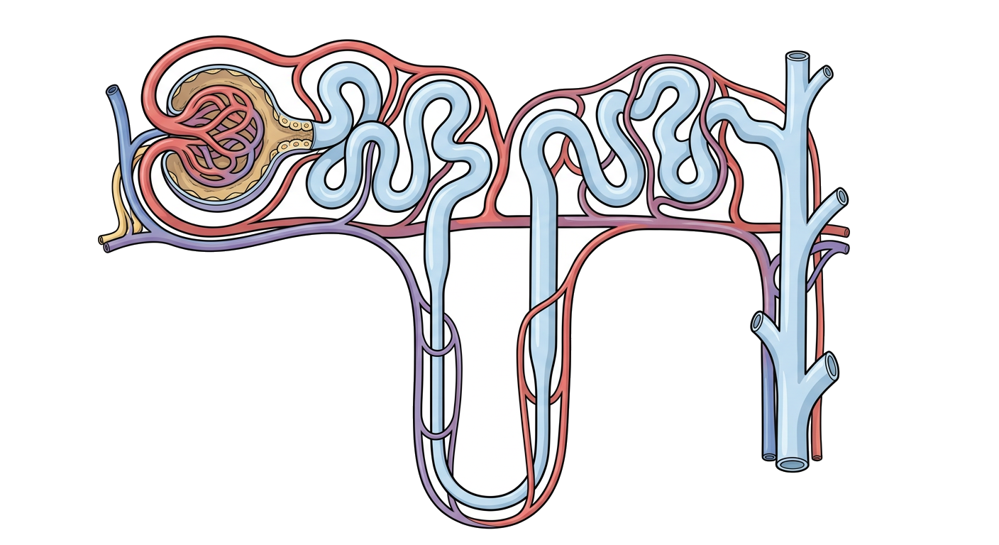 Nephron Cross Section