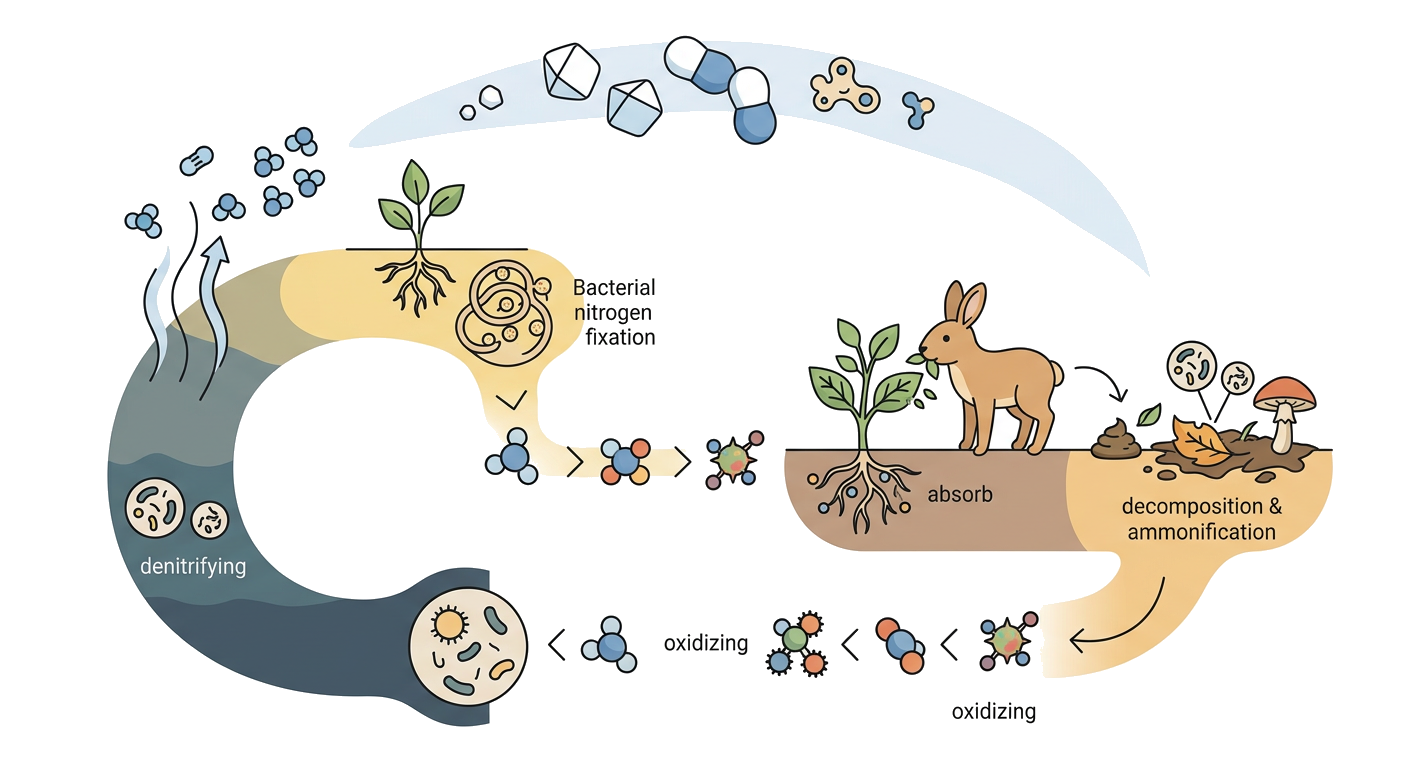 Nitrogen Cycle Diagram