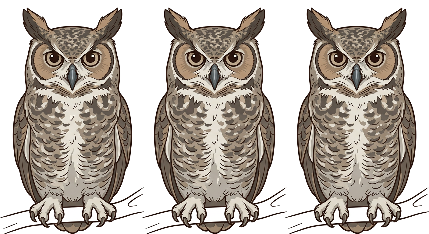 An owl