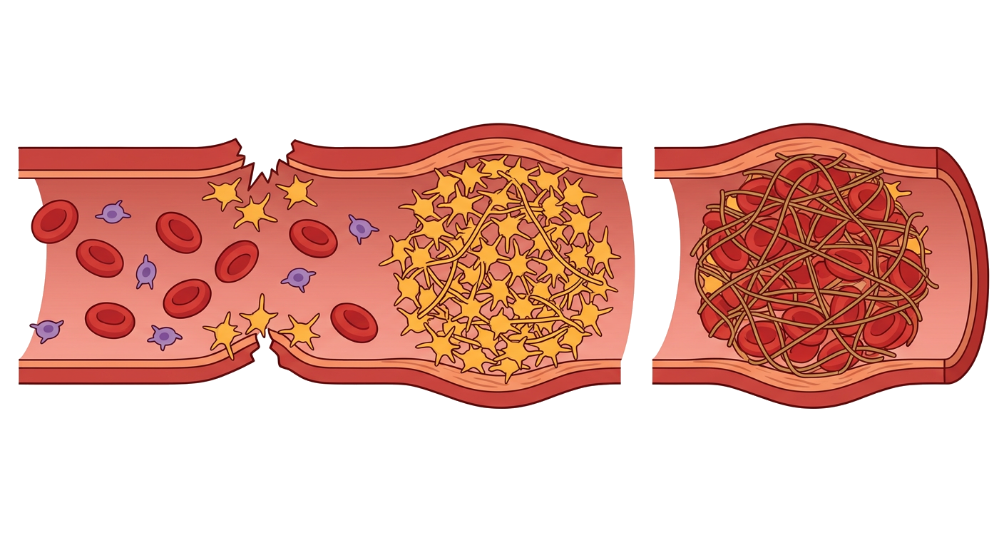 Platelet Clotting Process
