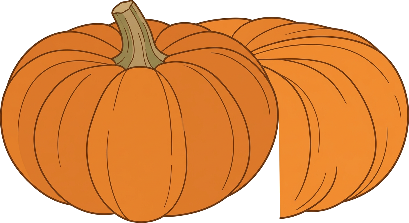 A Halloween pumpkin