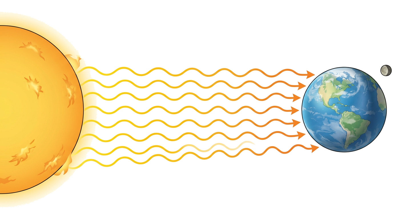 Earth and Sun diagram