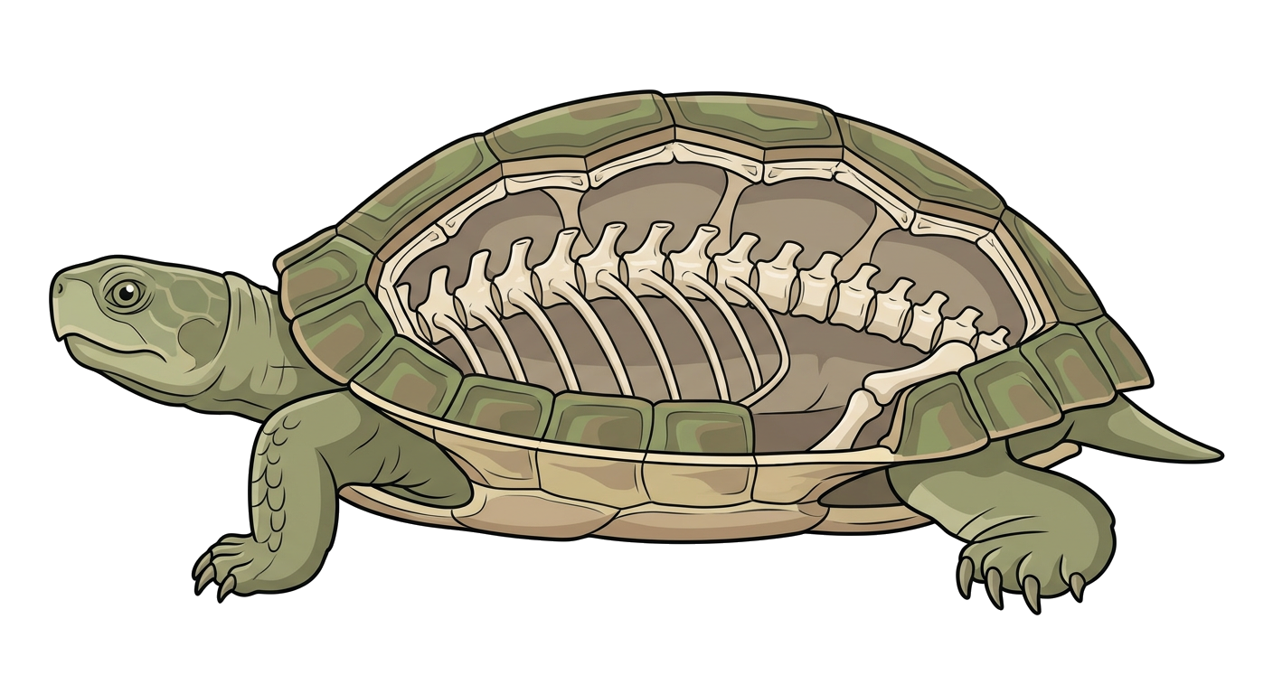 Turtle shell structure