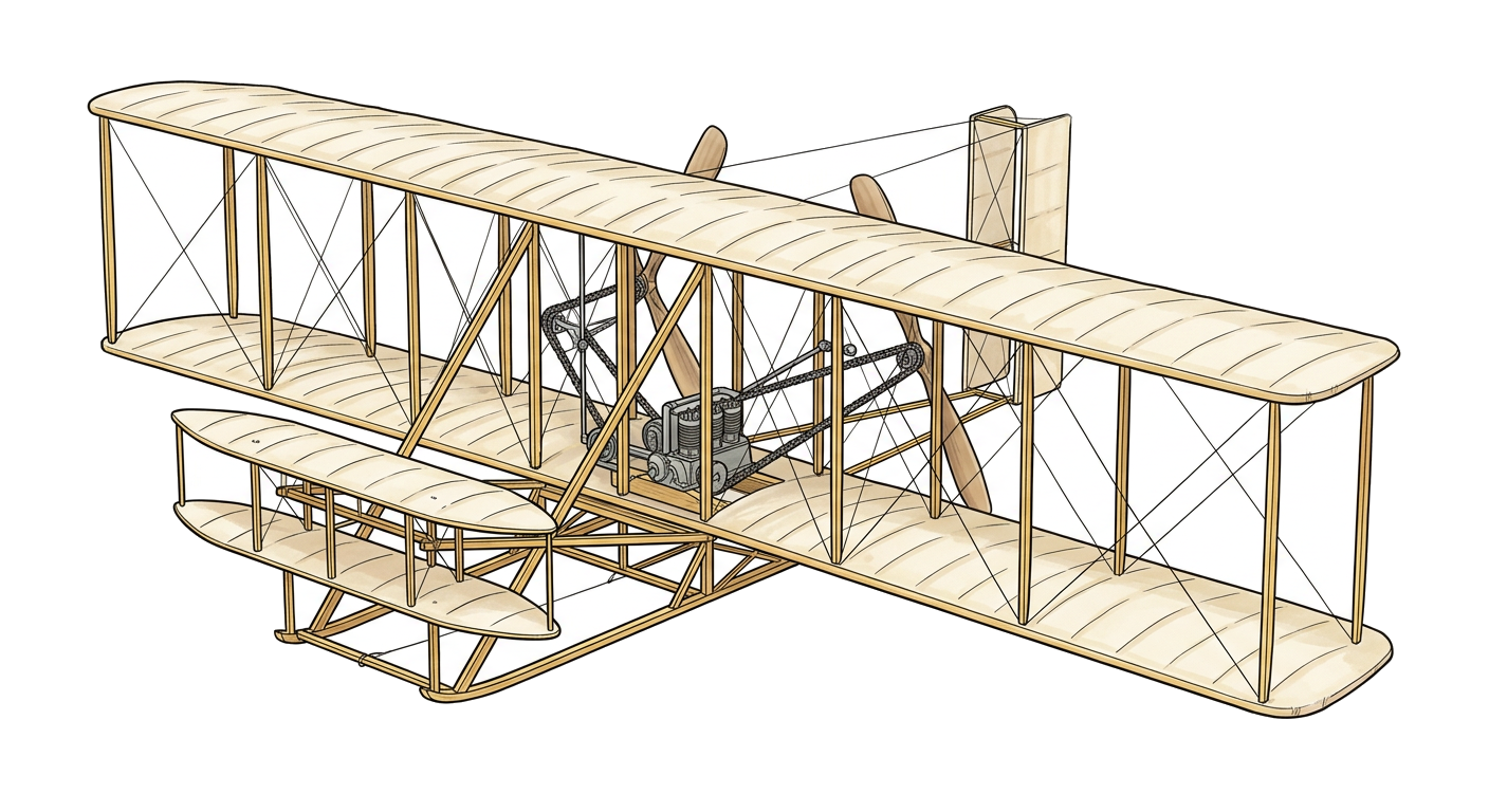 Wright Brothers Airplane